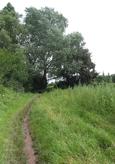 Footpath by the Wye