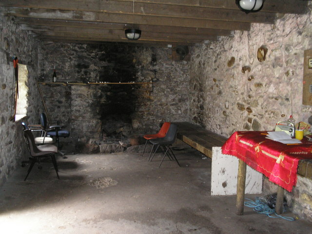 Inside Corryhully Bothy