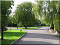 Weston Turville - North end of School Lane looking North West