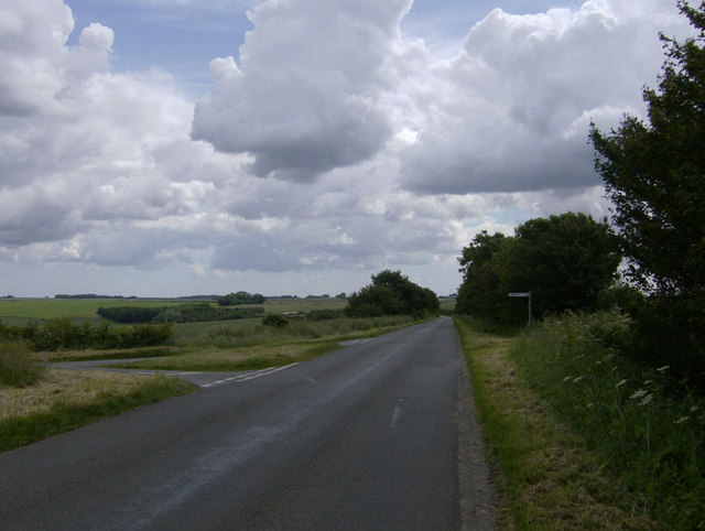 Lane junction to Brinkhill