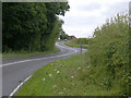 TF4267 : Switchback main road near Partney, Lincolnshire by John Martin
