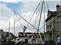 "Bungy Trampoline" in East St, Newquay