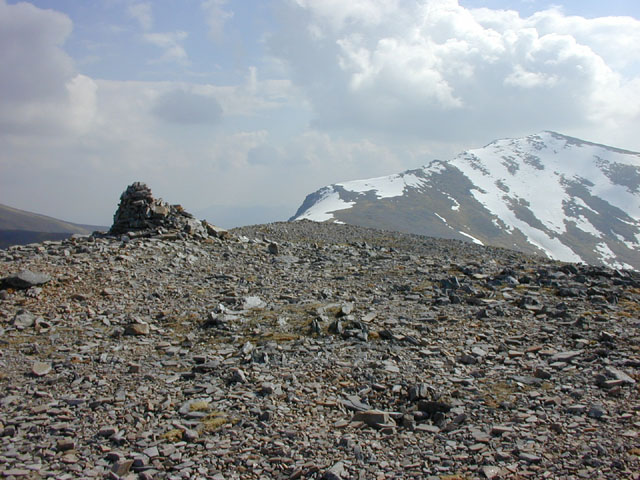 Summit of Meall a' Chrasgaidh