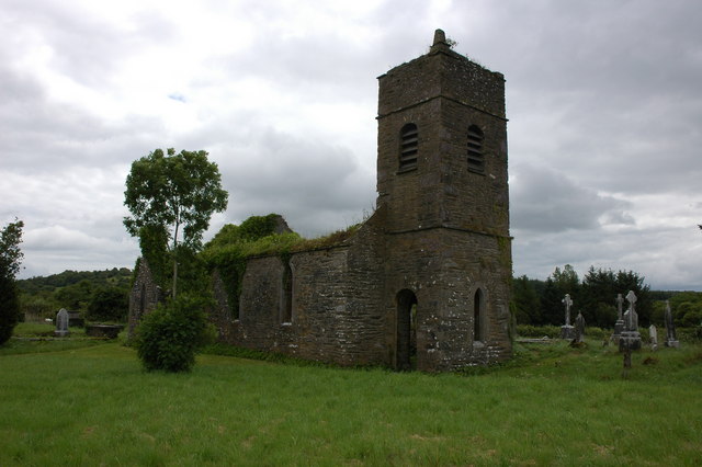 The old cemetery and church at... © Philip Halling cc-by-sa/2.0 ...