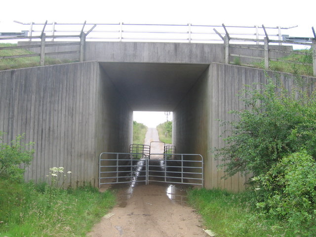 Bridle Way underpass on A35