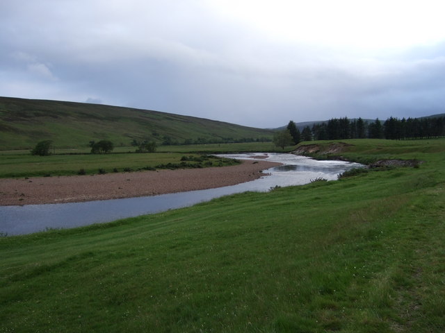 Upstream River Brora