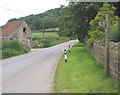 Signpost for the Wye Valley Walk