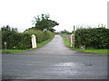 Road to Cross House Farm