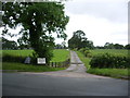 The road to Sheardley Fold Farm