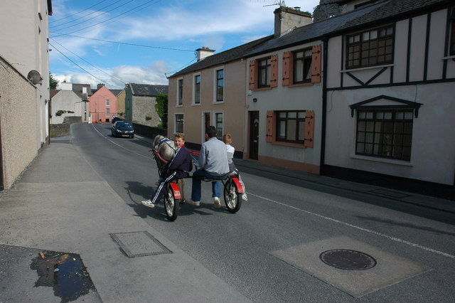 A harness-racing cart in Askeaton.