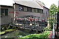 Wandle sluices, Carshalton, Surrey