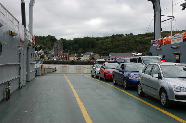 On the ferry crossing to East Passage