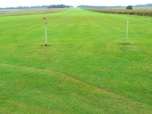 Grass airstrip near Badminton