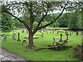 The churchyard at All Saints, Longhope