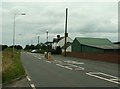 Barn and house on B721 at Rigg