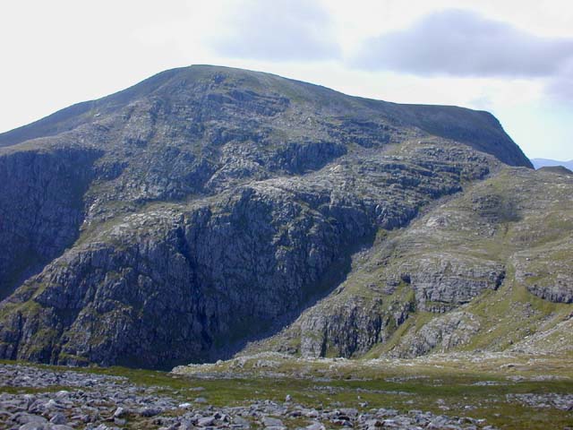 Beinn Dearg from the approach to Cona' Mheall