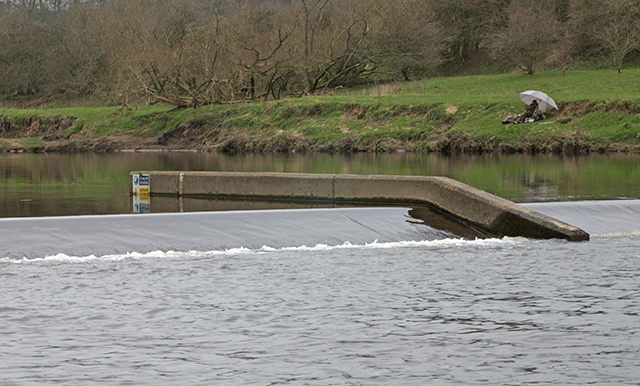Weir on the River Ribble