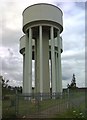 Two water towers