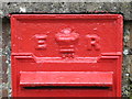 Edward VII postbox (close up)