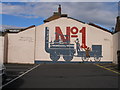 NZ4419 : Stockton to Darlington Railway mural by Carol Rose
