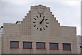 J3374 : Clock, Sinclair's, Belfast by Albert Bridge