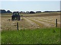 Making hay on Wilsford Down