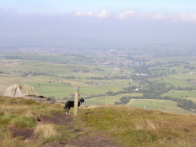 Looking North from Abbot Stone on Boulsworth Hill