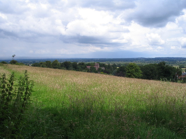 Alberbury and Shropshire plain