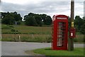 Clunie phone box and postbox