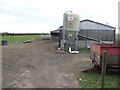 Barn and feed silo by the M1