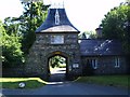 Llanarth Court main gate