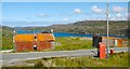 Phonebox and Loch Rog Beag