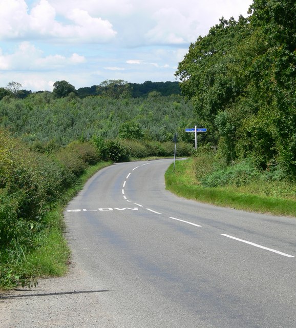 Markfield Lane near Ratby