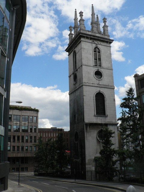 City parish churches: St. Mary Somerset (remains)