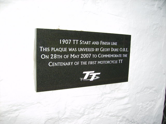 Centenary Plaque of the TT Races
