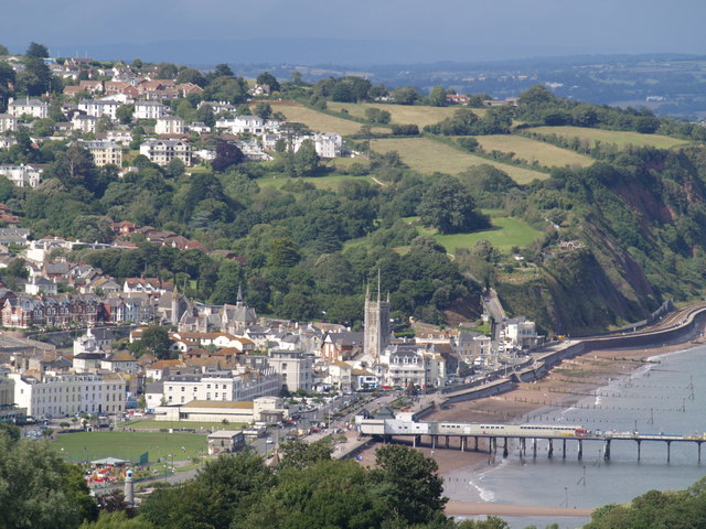 Teignmouth from the coast path