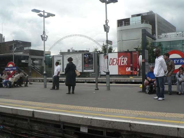 Wembley Park station: platforms
