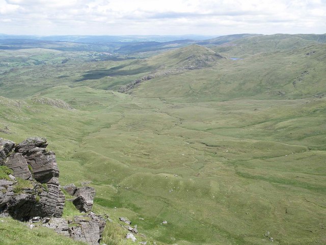 Northern ridge of Moel Druman