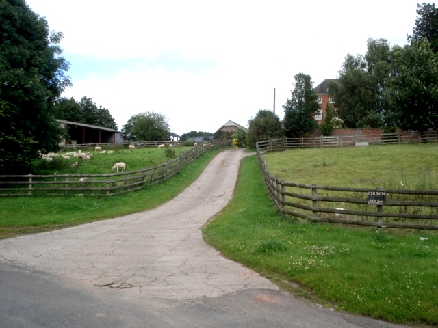 Entrance to the farm at Church House