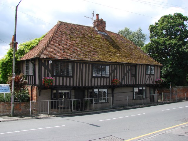 House on The Street, Boughton Street, opposite the White Horse Pub.