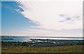 Fluffy cloud over Portsmouth Harbour