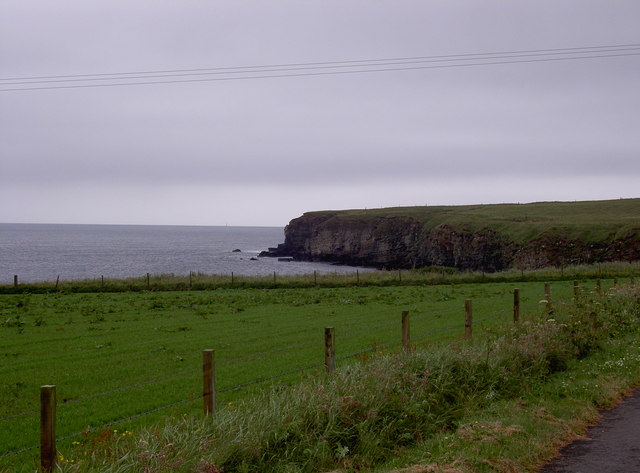 Cliffs, near Castle o Burrian, Rapness, Westray