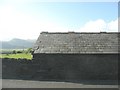 Roadside barn above the Glaslyn estuary