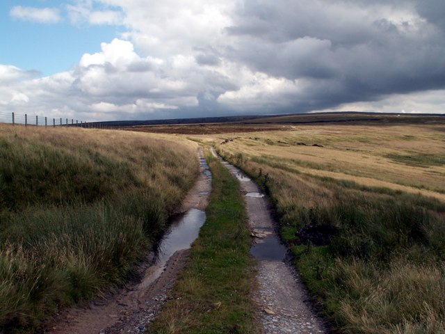 The track at Clough Head