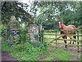 Entrance to Great Giles Farm