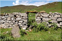 NG6216 : Ruins at Boreraig by John Allan