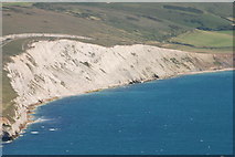 SZ3585 : Cliffs over Compton Bay by Bruce McDowall