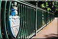 Bournemouth: coat of arms on bridge