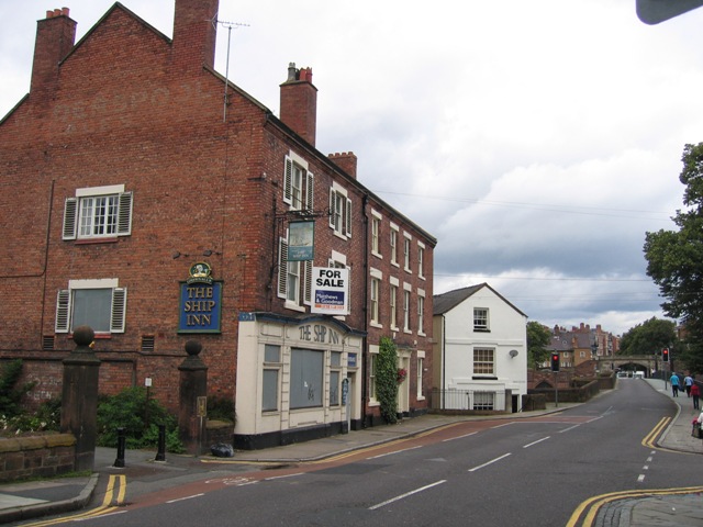 The Ship Inn and the Old Dee Bridge