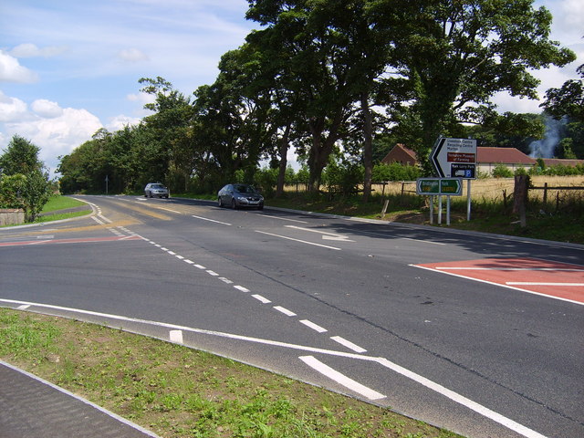 Murton Lane junction with A166